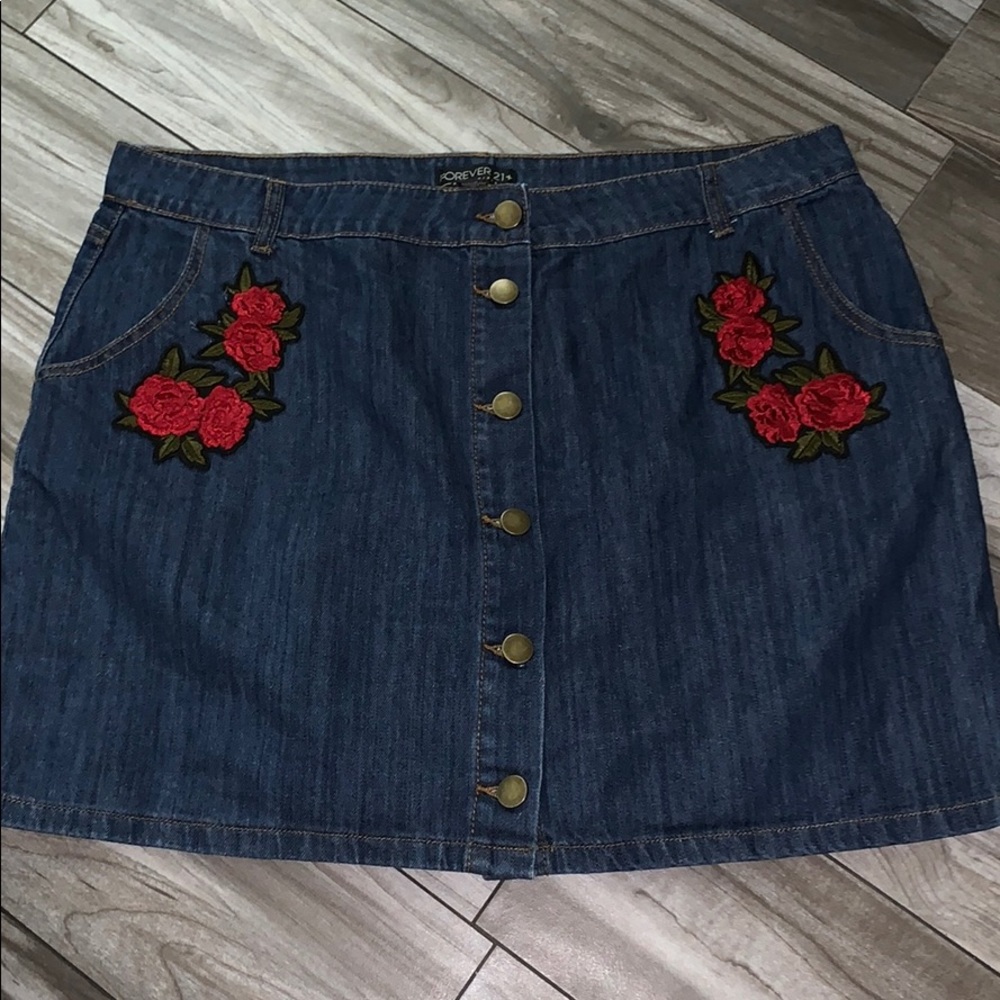 Jean Skirt